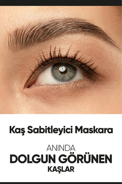 AXWELL Şeffaf Kaş Sabitleyici & Şekillendirici Jel Maskara - Eyebrow Mascara